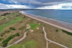Barnbougle (Dunes) 7th Aerial 2026